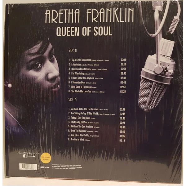 Виниловая пластинка Aretha Franklin – Queen Of Soul LP - рис.1