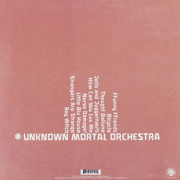 Виниловая пластинка Unknown Mortal Orchestra – Unknown Mortal Orchestra - LP - рис.1