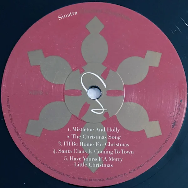 Виниловая пластинка Frank Sinatra - Ultimate Christmas 2LP - рис.3