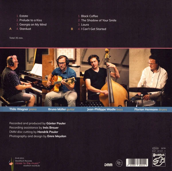 Виниловая пластинка The Bassface Swing Trio Feat. Bruno Muller – Bossa, Ballads And Blues LP - рис.2