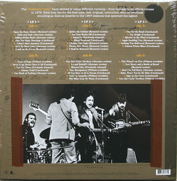 Виниловая пластинка Bob Dylan; The Band - The Basement Tapes Raw - рис.1