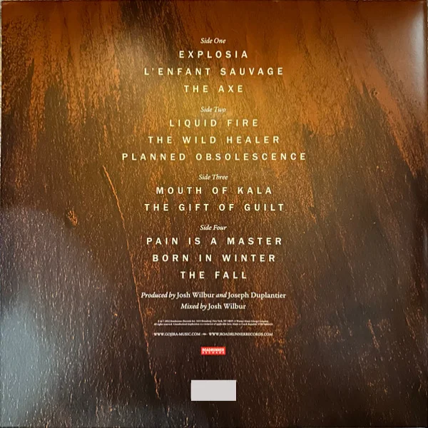 Виниловая пластинка Gojira – L'Enfant Sauvage (coloured) - 2LP - рис.1