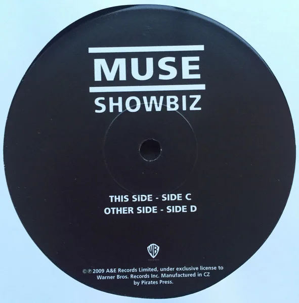 Виниловая пластинка Muse - Showbiz - 2LP - рис.6