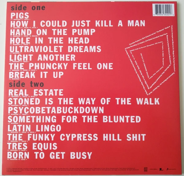 Виниловая пластинка Cypress Hill - Cypress Hill - LP - рис.1
