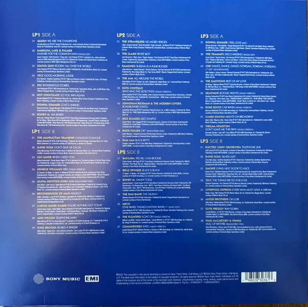 Виниловая пластинка Various - Now Yearbook '77 - Blue 3LP - рис.1