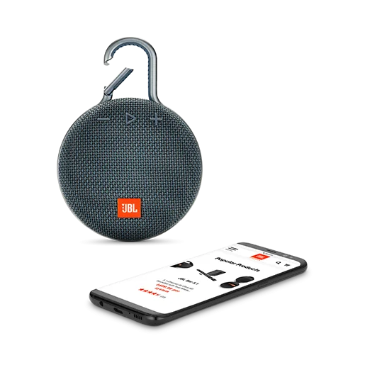 Портативная колонка JBL Clip 3 Blue - рис.4