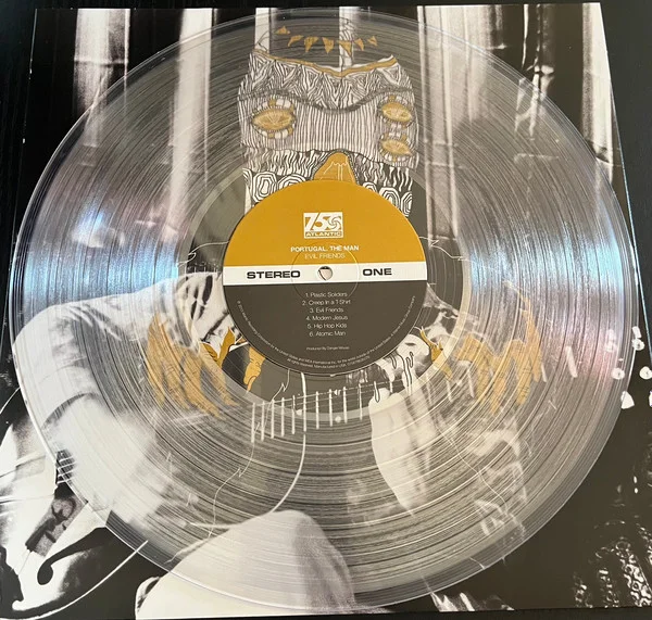 Виниловая пластинка Portugal. The Man – Evil Friends - Clear LP - рис.2