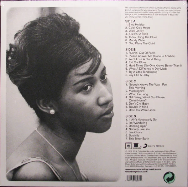 Виниловая пластинка Aretha Franklin - Sunday Morning Classics - рис.1