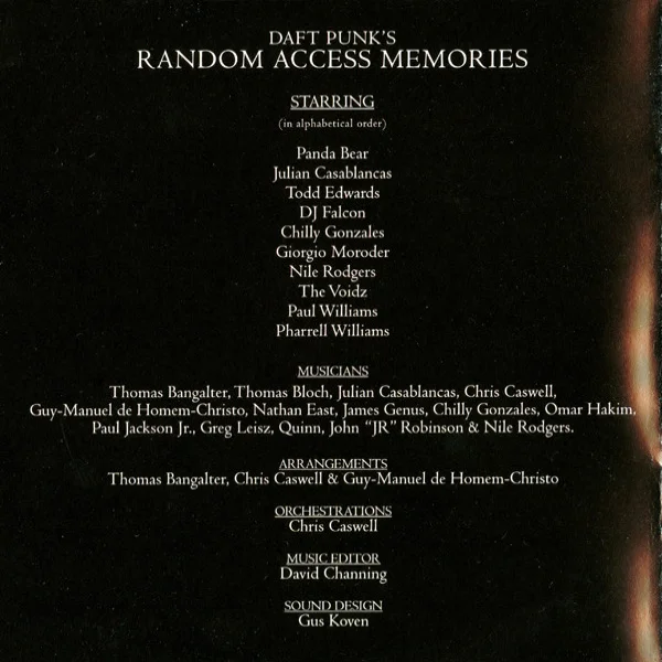 CD-диск Daft Punk – Random Access Memories (10th Anniversary Edition) CD - рис.10
