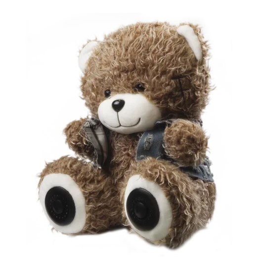Портативная колонка Ritmix ST-250 Bear BT Brown - рис.0