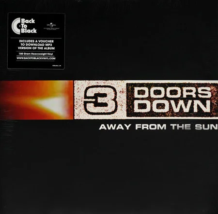 Виниловая пластинка 3 Doors Down – Away From The Sun 2LP - рис.0