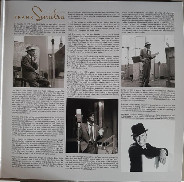 Виниловая пластинка Frank Sinatra – Collected (Blue Translucent) 2LP - рис.2