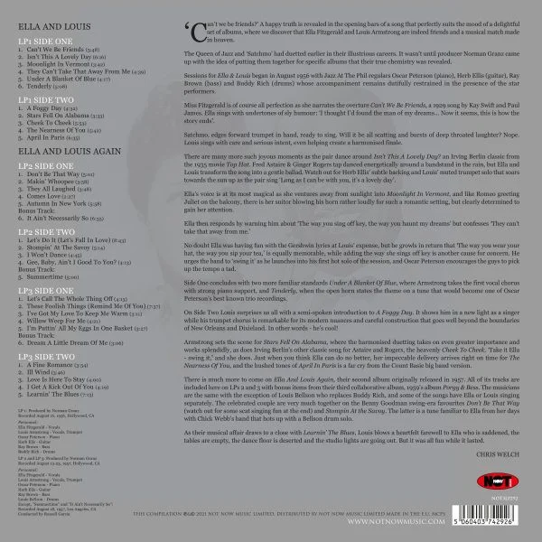Пластинка Ella & Louis – The Platinum Collection - Coloured White 3LP - рис.1