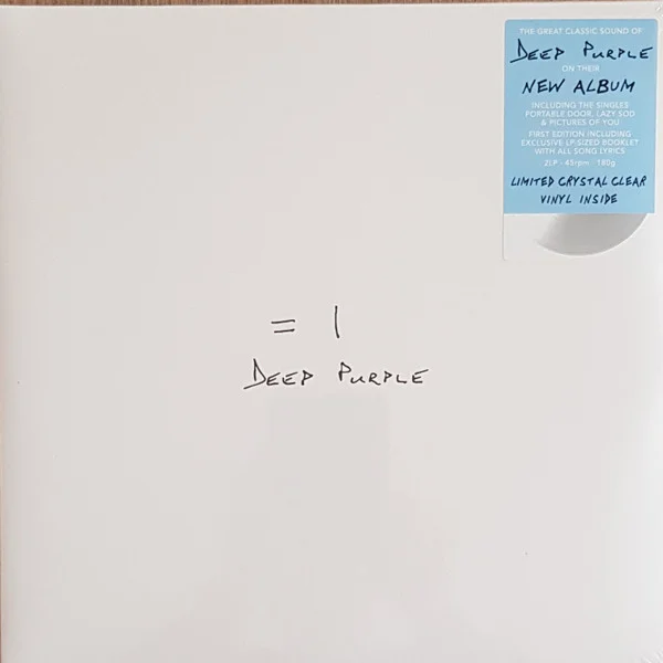 Виниловая пластинка Deep Purple – = 1 - Coloured Crystal Clear - 2LP - рис.0