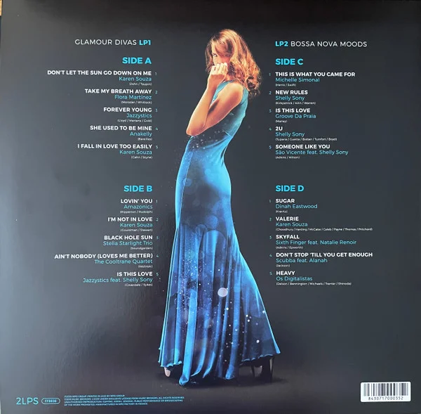 Виниловая пластинка Various – Jazz Sexiest Ladies Volume 3 - Azure - 2LP - рис.1