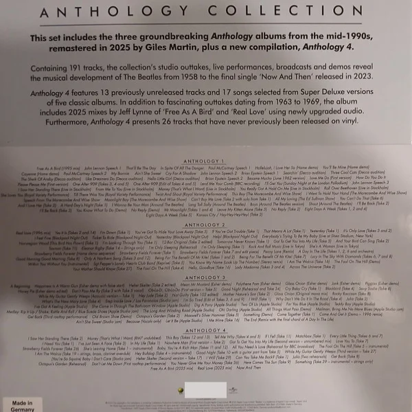 Бокс-сет The Beatles – Anthology Collection - 12LP - рис.3