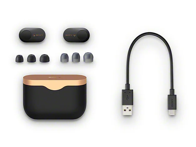 Беспроводные наушники Sony WF-1000XM3 Black - рис.9