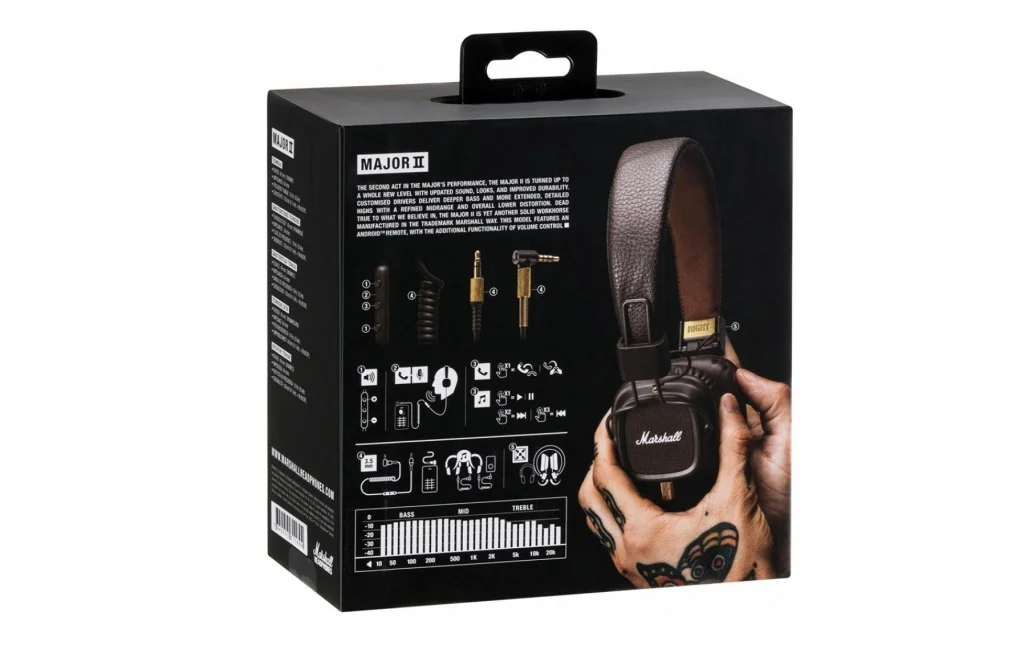 Marshall Major II Android Brown