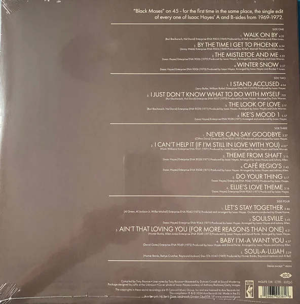 Виниловая пластинка Isaac Hayes - Hot Buttered Singles 1969-1972 - 2LP - рис.1