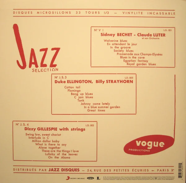 Виниловая пластинка Duke Ellington; Billy Strayhorn - Duke Ellington, Billy Strayhorn - рис.1