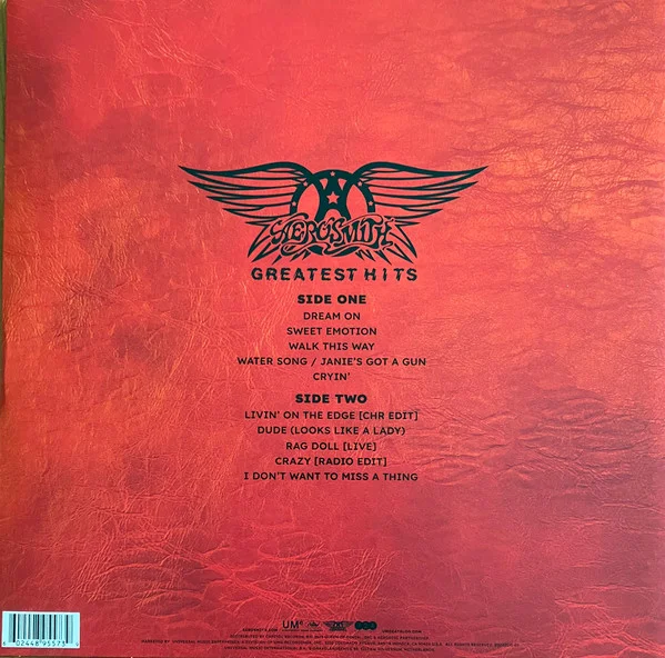 Виниловая пластинка Aerosmith - Greatest Hits LP - рис.3
