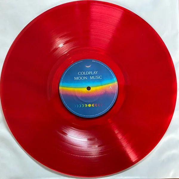 Виниловая пластинка Coldplay – Moon Music (Coloured Translucent Red) LP - рис.3
