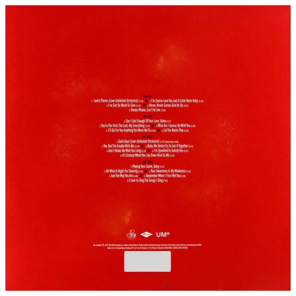 Виниловая пластинка Barry White – Love's Theme (The Best Of The 20th Century Records Singles) - 2LP - рис.1