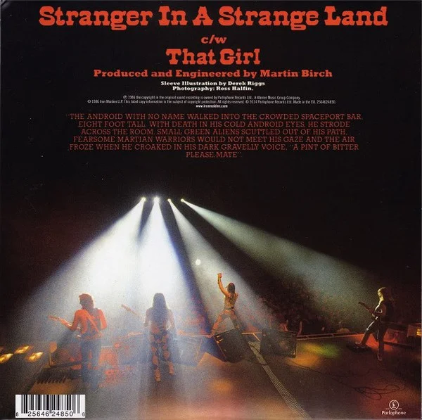 Виниловая пластинка Iron Maiden - Stranger In A Strange Land - рис.1