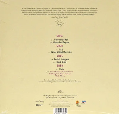 Виниловая пластинка Various - Celebrating Jon Lord, The Rock Legend, Vol.2 - рис.1