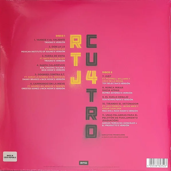 Виниловая пластинка Run The Jewels – RTJ Cu4tro 2LP - рис.1
