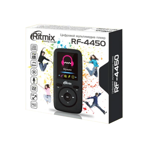 Плеер RITMIX RF-4450 8Gb Gray - рис.2