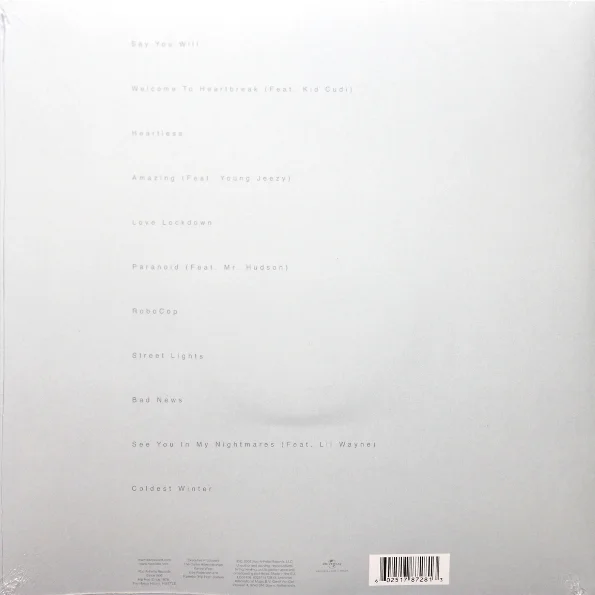Виниловая пластинка Kanye West - 808s & Heartbreak (Deluxe Edition) - 2LP+CD - рис.1