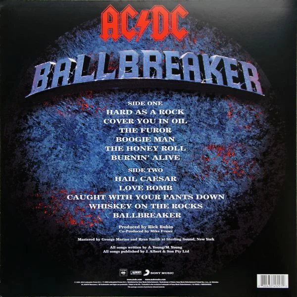 Виниловая пластинка ACDC - Ballbreaker - рис.1