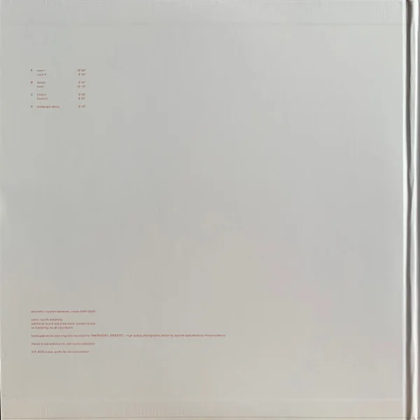 Виниловая пластинка Alva Noto & Ryuichi Sakamoto - Vrioon LP - рис.1