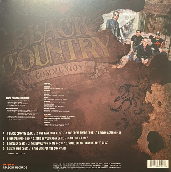 Пластинка Black Country Communion – Black Country Communion - Glow In The Dark - 2LP - рис.1