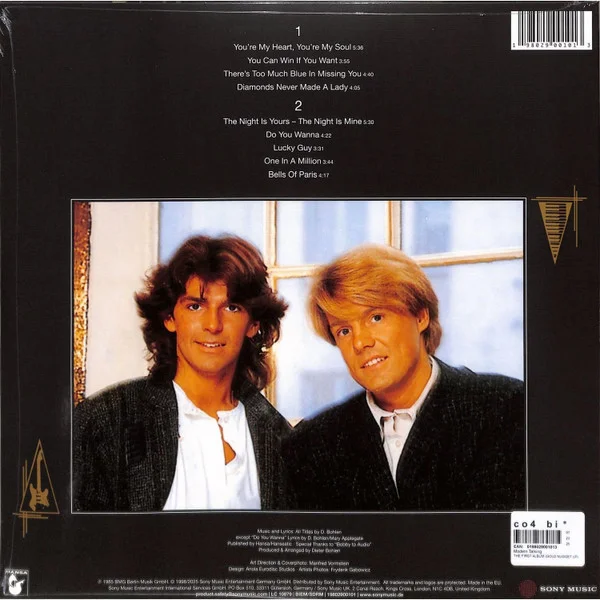 Виниловая пластинка Modern Talking – The 1st Album (40th Anniversary) Gold LP - рис.1