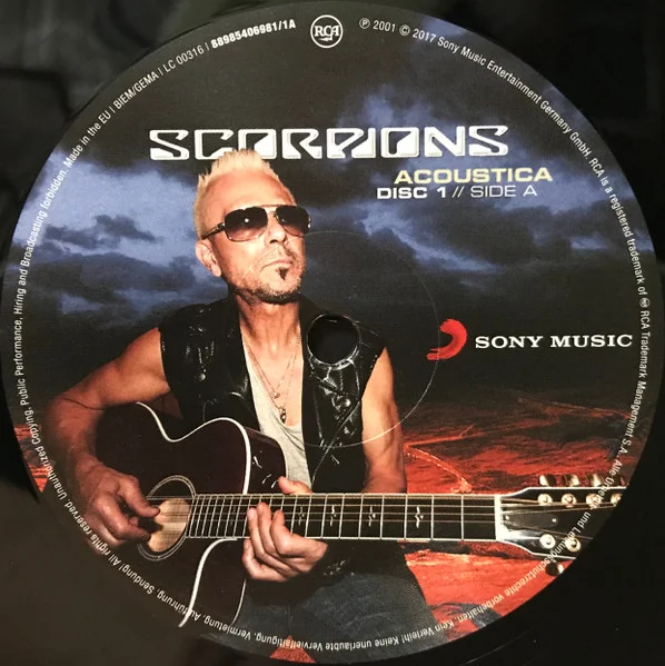 Виниловая пластинка Scorpions - Acoustica 2LP - рис.1