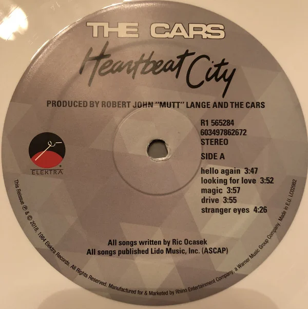 Виниловая пластинка The Cars - Heartbeat City - рис.2