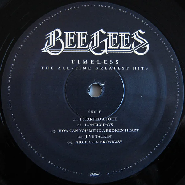 Пластинка Bee Gees - Timeless - The All-Time Greatest Hits - 2LP - рис.2
