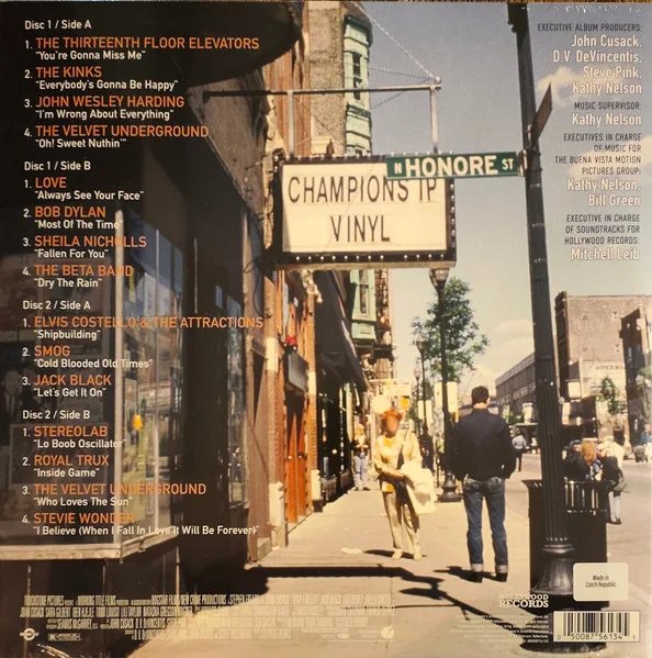 Виниловая пластинка Various – High Fidelity (Original Soundtrack) 2LP - рис.1