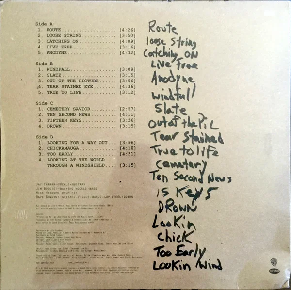 Виниловая пластинка Son Volt - Live At The Bottom Line (February 12, 1996) - рис.1