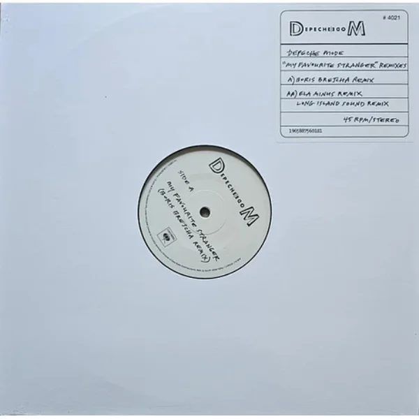 Виниловая пластинка Depeche Mode – My Favourite Stranger (Remixes) LP - рис.0