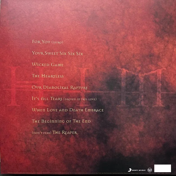 Виниловая пластинка HIM - Greatest Love Songs Vol. 666 LP - рис.3