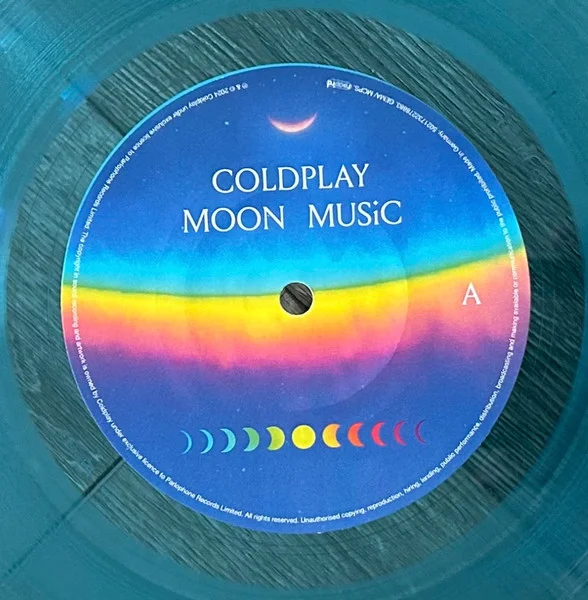 Виниловая пластинка Coldplay – Moon Music (Coloured Blue) LP - рис.1