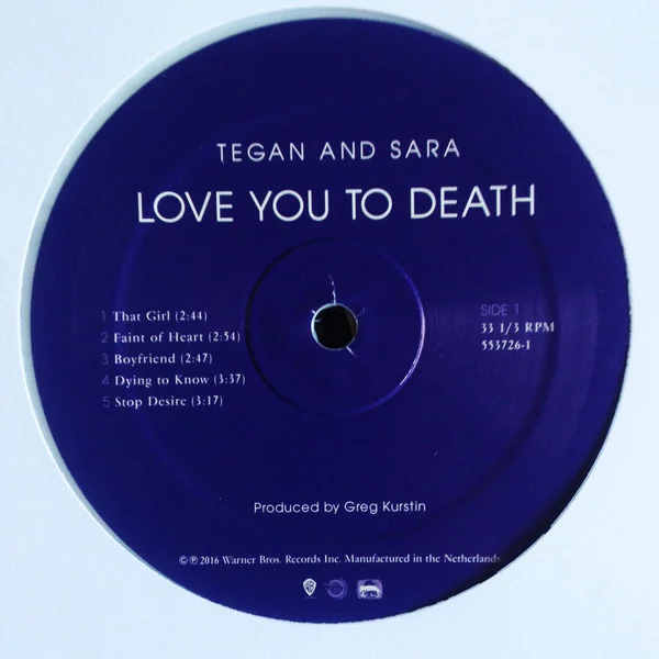 Виниловая пластинка Tegan and Sara - Love You To Death - рис.2