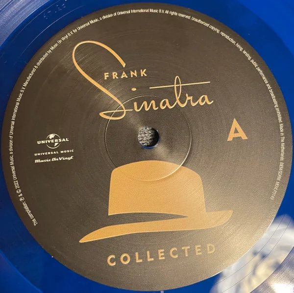 Виниловая пластинка Frank Sinatra – Collected (Blue Translucent) 2LP - рис.3