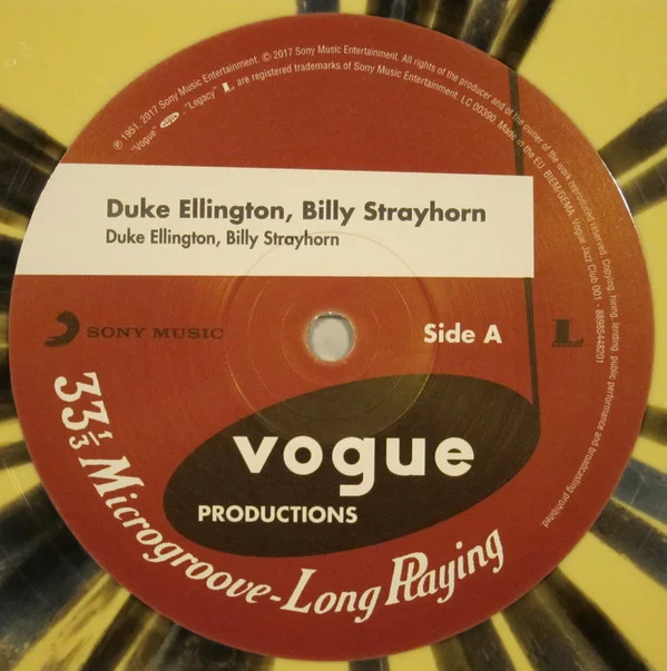 Виниловая пластинка Duke Ellington; Billy Strayhorn - Duke Ellington, Billy Strayhorn - рис.2