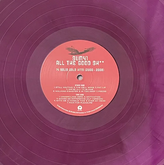 Sum 41 – All The Good Sh** - 14 Solid Gold Hits 2000 - 2008