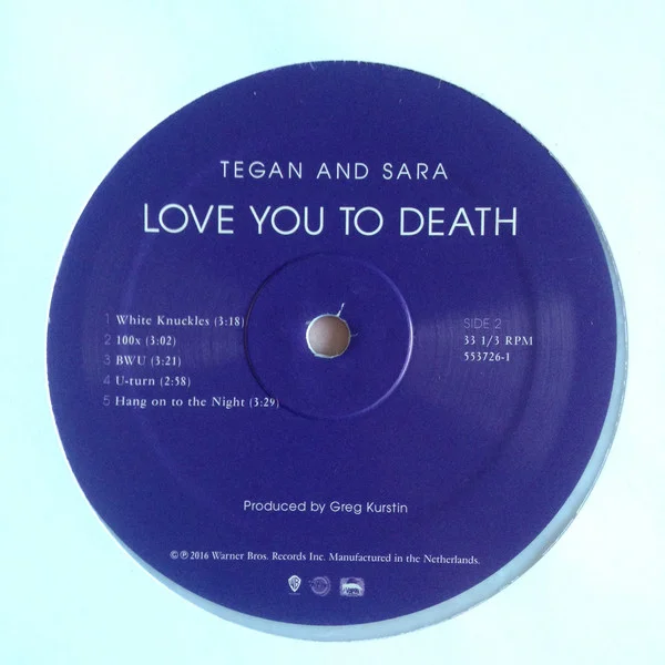 Виниловая пластинка Tegan and Sara - Love You To Death - рис.3