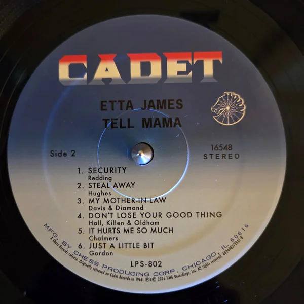 Виниловая пластинка Etta James - Tell Mama (Analogue) LP - рис.7